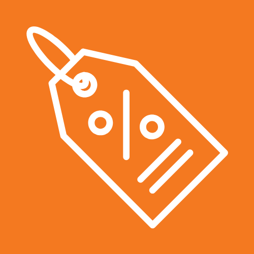 Program discount graphic